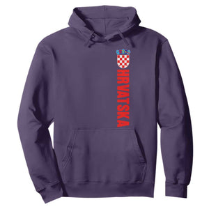 Hrvatska Hoodie Vintage Croatia Zagreb Croatian