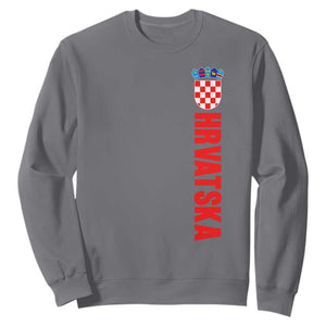 Hrvatska Sweatshirt Vintage Croatia Zagreb Croatian