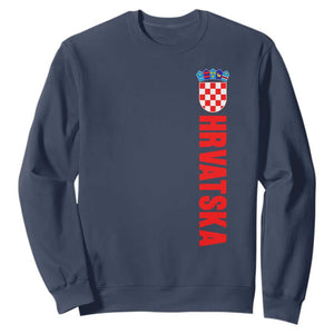 Hrvatska Sweatshirt Vintage Croatia Zagreb Croatian