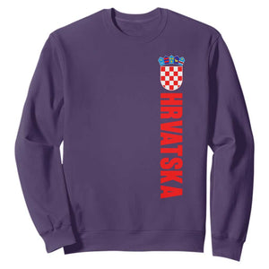 Hrvatska Sweatshirt Vintage Croatia Zagreb Croatian
