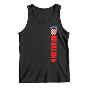 Hrvatska Tank Top Vintage Croatia Zagreb Croatian