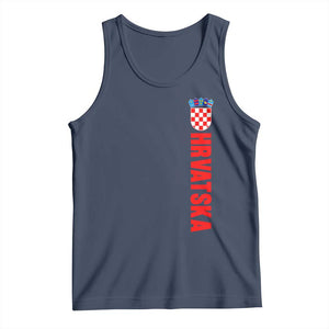 Hrvatska Tank Top Vintage Croatia Zagreb Croatian