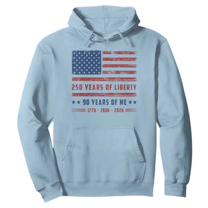 Patriotic 90th Birthday USA 250th Anniversary Hoodie 250 Years of Liberty 1936 90 Year Old Gift