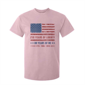 Patriotic 80th Birthday USA 250th Anniversary T Shirt For Kid 250 Years of Liberty 1946 80 Year Old Gift