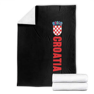Croatia Throw Blanket Vintage Hrvatska Zagreb Croatian
