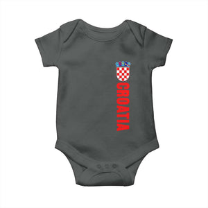 Croatia Baby Onesie Vintage Hrvatska Zagreb Croatian