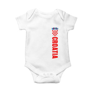 Croatia Baby Onesie Vintage Hrvatska Zagreb Croatian