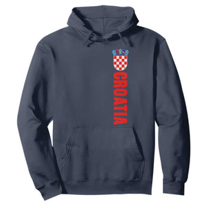 Croatia Hoodie Vintage Hrvatska Zagreb Croatian