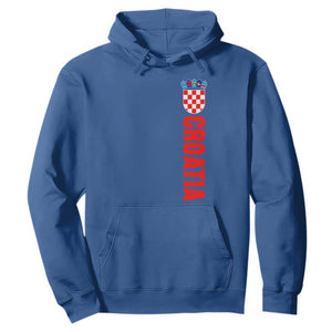 Croatia Hoodie Vintage Hrvatska Zagreb Croatian