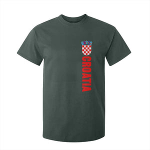 Croatia T Shirt For Kid Vintage Hrvatska Zagreb Croatian