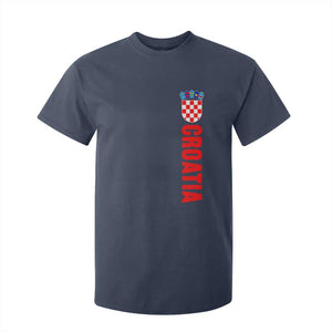 Croatia T Shirt For Kid Vintage Hrvatska Zagreb Croatian