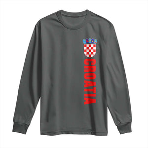 Croatia Long Sleeve Shirt Vintage Hrvatska Zagreb Croatian