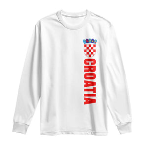Croatia Long Sleeve Shirt Vintage Hrvatska Zagreb Croatian