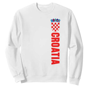 Croatia Sweatshirt Vintage Hrvatska Zagreb Croatian