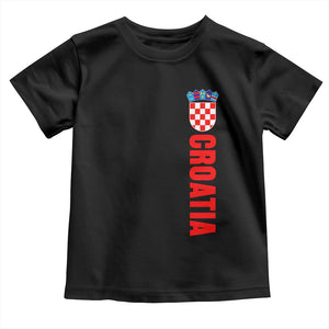 Croatia Toddler T Shirt Vintage Hrvatska Zagreb Croatian