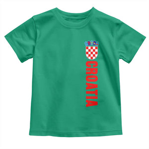 Croatia Toddler T Shirt Vintage Hrvatska Zagreb Croatian