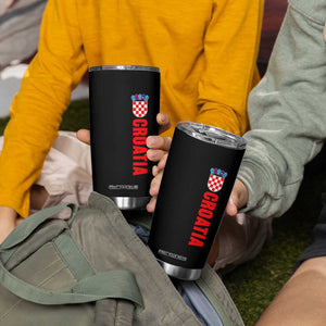 Croatia Tumbler Cup Vintage Hrvatska Zagreb Croatian