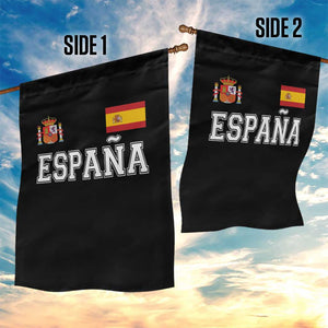 Spain Espana Garden Flag Vintage Spanish Flag Royal Crest Graphic