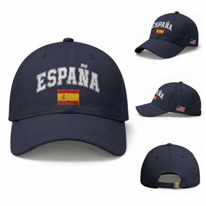 España Vintage Spanish Flag Pride Graphic Baseball Cap