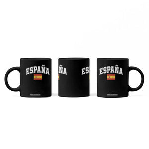 España Vintage Spanish Flag Pride Graphic Coffee Mug