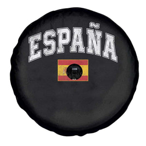 España Vintage Spanish Flag Pride Graphic Spare Tire Cover
