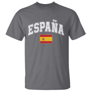 España Vintage Spanish Flag Pride Graphic T Shirt