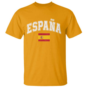 España Vintage Spanish Flag Pride Graphic T Shirt