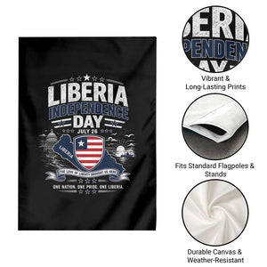 Liberia Independence Day July 26 Patriotic Pride Garden Flag