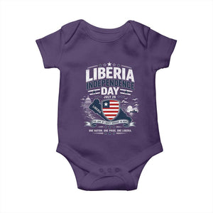Liberia Independence Day July 26 Patriotic Pride Baby Onesie