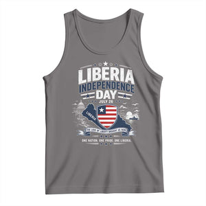 Liberia Independence Day July 26 Patriotic Pride Tank Top