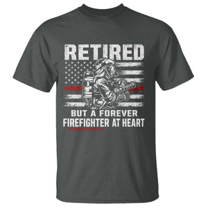 Retired Firefighter T Shirt Fireman Pride 911 Rescue Retirement Gift
