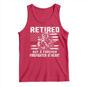 Retired Firefighter Tank Top Fireman Pride 911 Rescue Retirement Gift
