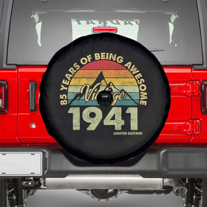 85th Birthday Spare Tire Cover Vintage 1941 Limited Edition 85 Year Old Gift