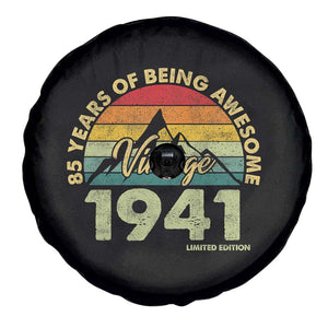 85th Birthday Spare Tire Cover Vintage 1941 Limited Edition 85 Year Old Gift