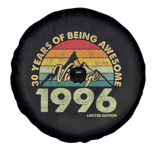 30th Birthday Spare Tire Cover Vintage 1996 Limited Edition 30 Year Old Gift
