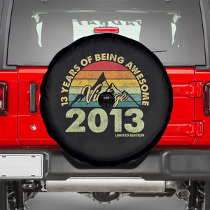 13th Birthday Spare Tire Cover Vintage 2013 Limited Edition 13 Year Old Gift