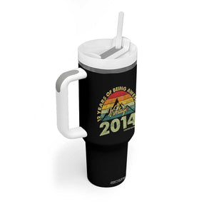 12th Birthday Tumbler With Handle Vintage 2014 Limited Edition 12 Year Old Gift
