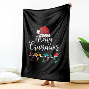 Merry Cruisemas Throw Blanket Family Christmas Cruise Holiday Trip TS10 Print Your Wear