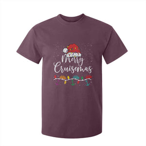 Merry Cruisemas T Shirt For Kid Family Christmas Cruise Holiday Trip TS10 Maroon Print Your Wear