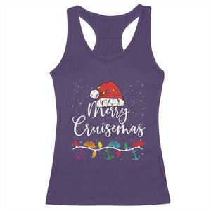 Merry Cruisemas Racerback Tank Top Family Christmas Cruise Holiday Trip TS10 Purple Print Your Wear