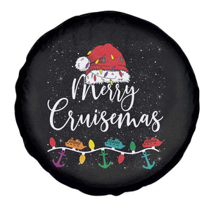 Merry Cruisemas Spare Tire Cover Family Christmas Cruise Holiday Trip TS10 Print Your Wear