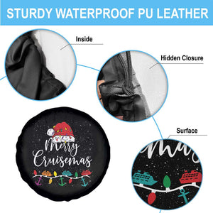 Merry Cruisemas Spare Tire Cover Family Christmas Cruise Holiday Trip TS10 Print Your Wear