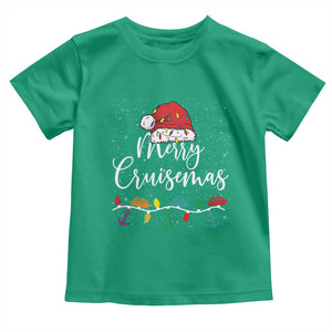 Merry Cruisemas Toddler T Shirt Family Christmas Cruise Holiday Trip TS10 Irish Green Print Your Wear
