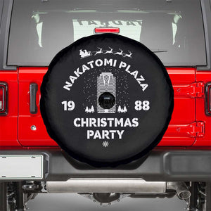 Nakatomi Plaza Christmas Party Spare Tire Cover Funny 80's Movie Xmas Party TS10 Black Print Your Wear