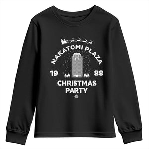 Nakatomi Plaza Christmas Party Youth Sweatshirt Funny 80's Movie Xmas Party TS10 Black Print Your Wear
