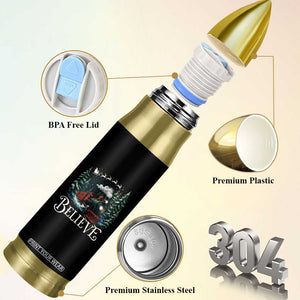 Polar Express Bullet Tumbler Christmas Believe TS10 Print Your Wear