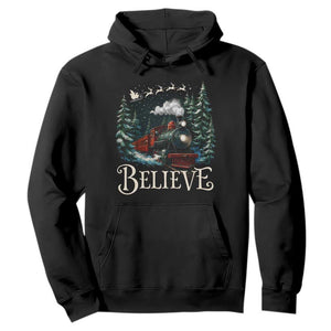 Polar Express Hoodie Christmas Believe TS10 Black Print Your Wear