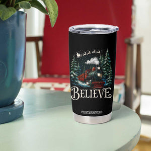 Polar Express Tumbler Cup Christmas Believe TS10 Print Your Wear