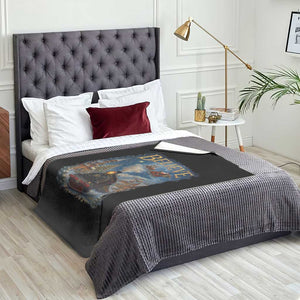 Polar Express Throw Blanket Retro Vintage Christmas Believe TS10 Print Your Wear