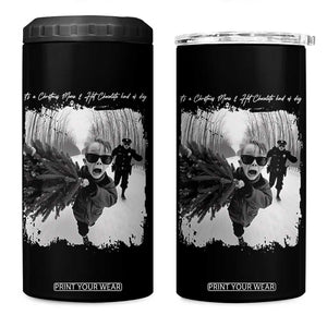 Funny Christmas Movie 4 in 1 Can Cooler Tumbler Funny Kevin Home Xmas Meme Alone TS10 One Size: 16 oz Black Print Your Wear